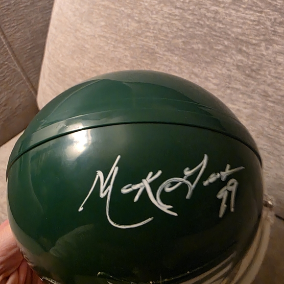 Mark Gastineau signed New York Jets mini helmet - Picture 1 of 6
